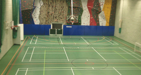 Sports-hall flooring